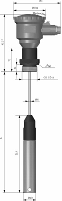 Датчик контроля уровня ДНЕ-3В035-110К12 в России
